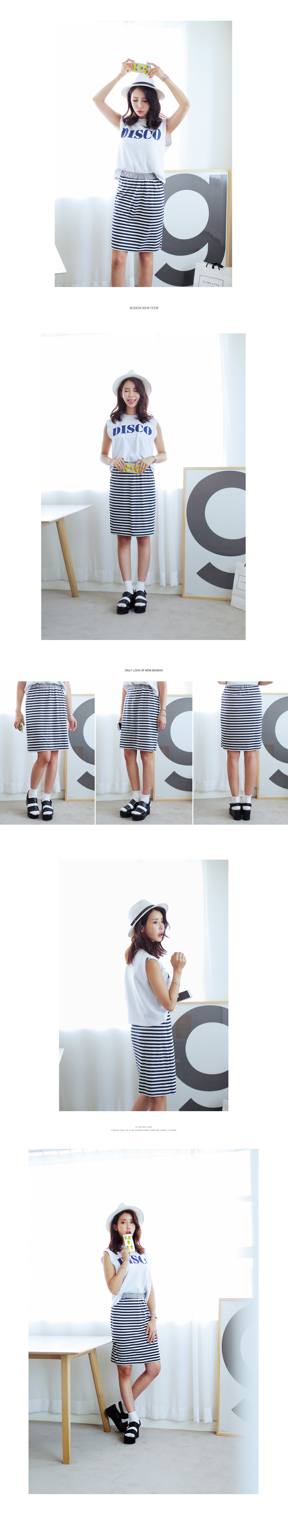 DISCOロゴクロップドスリーブレス・全4色 | DHOLIC | 詳細画像8