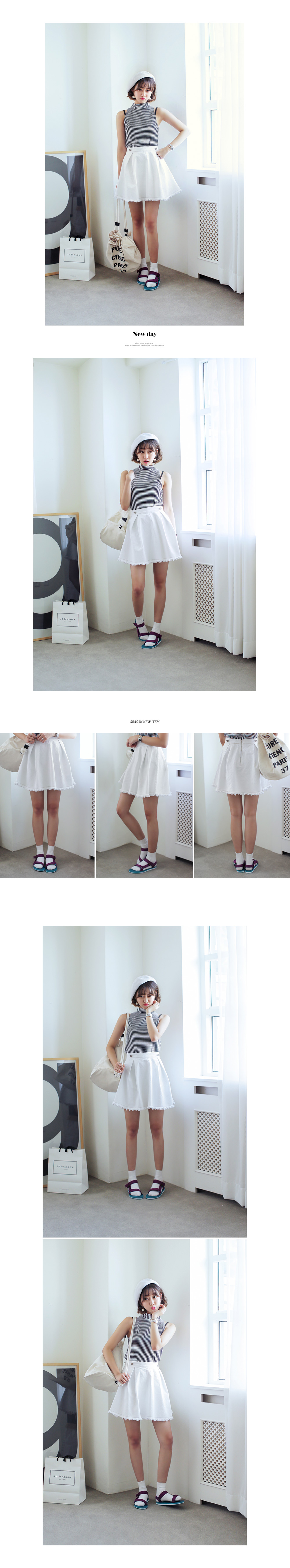 <font color=red><b>●●雑誌popteen9月号掲載●●</b></font>コットンアメリカンスリーブTシャツ・全5色 | DHOLIC | 詳細画像10