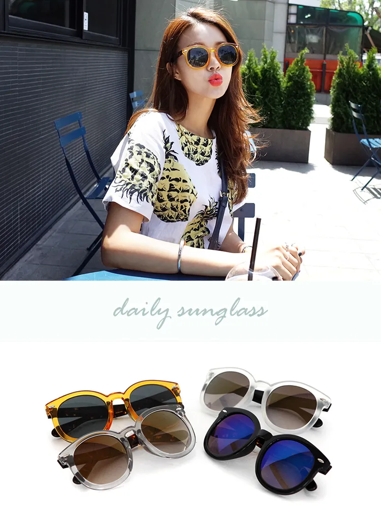 クリアフレームサングラス・全4色 | DHOLIC | 詳細画像1