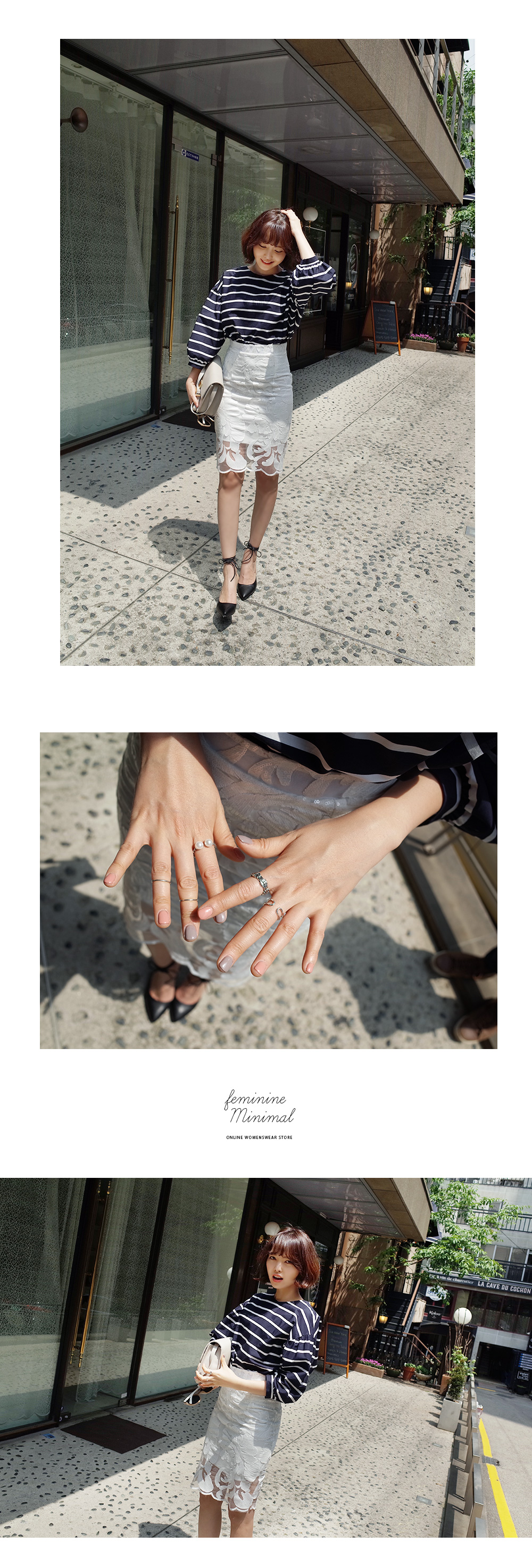 シルバーカラー5リングセット・全1色 | DHOLIC | 詳細画像9