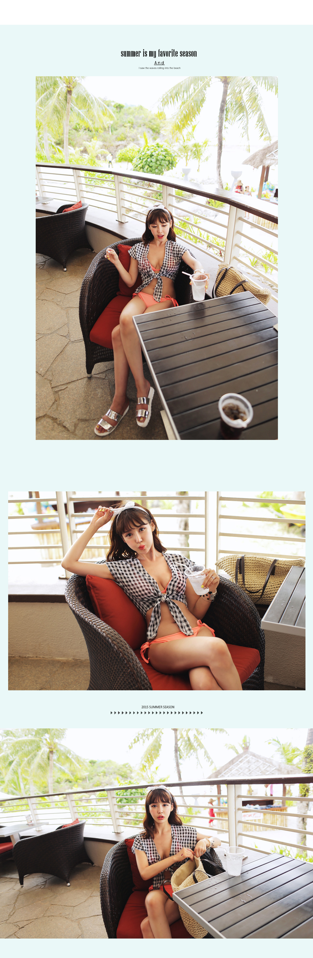 スカーフsetラフィアトートバッグ・全2色 | DHOLIC | 詳細画像11