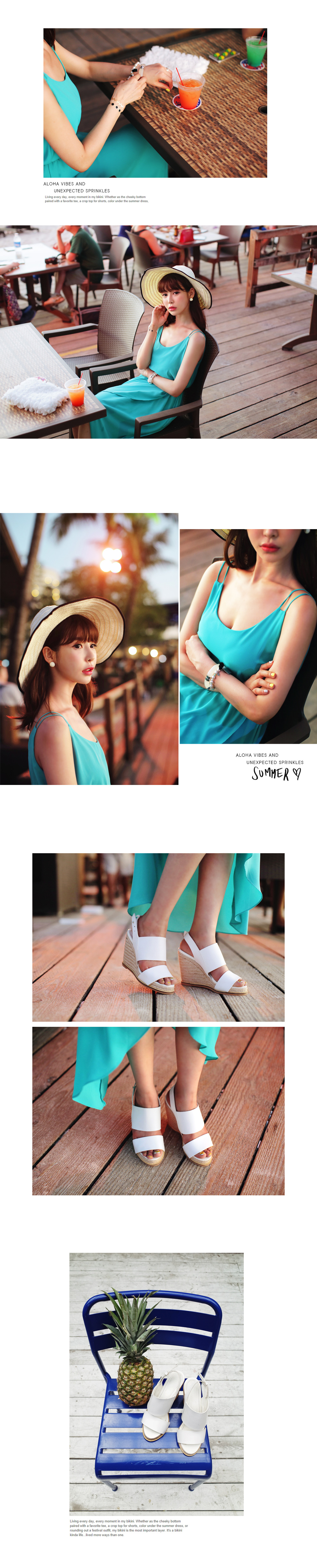 パイピングつば広ストローハット・全1色 | DHOLIC | 詳細画像6