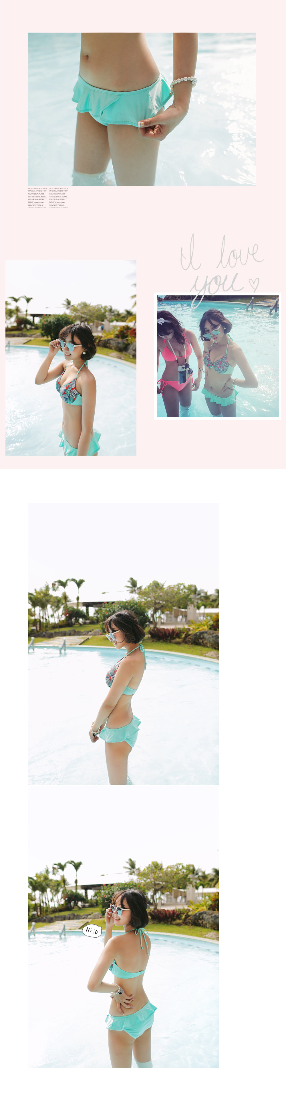 クリアフレームサングラス・全5色 | DHOLIC | 詳細画像4