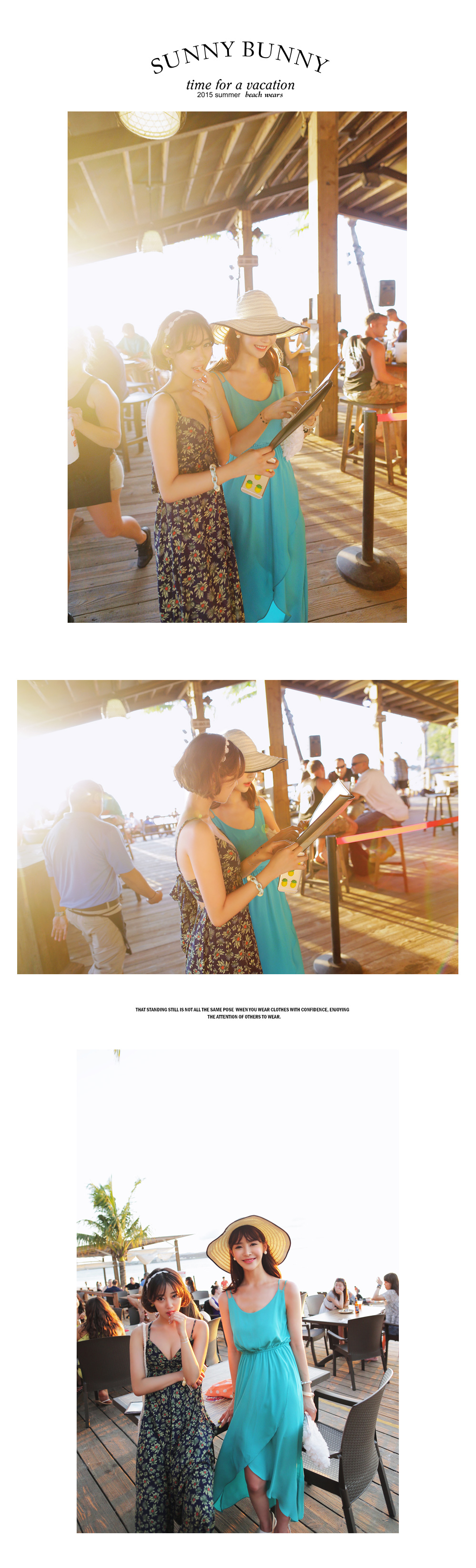 ストラップアンバランスロングワンピース・全3色 | DHOLIC | 詳細画像4