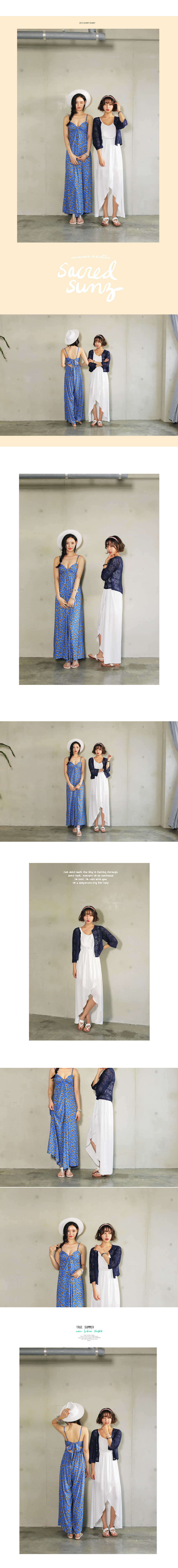 ストラップアンバランスロングワンピース・全3色 | DHOLIC | 詳細画像8