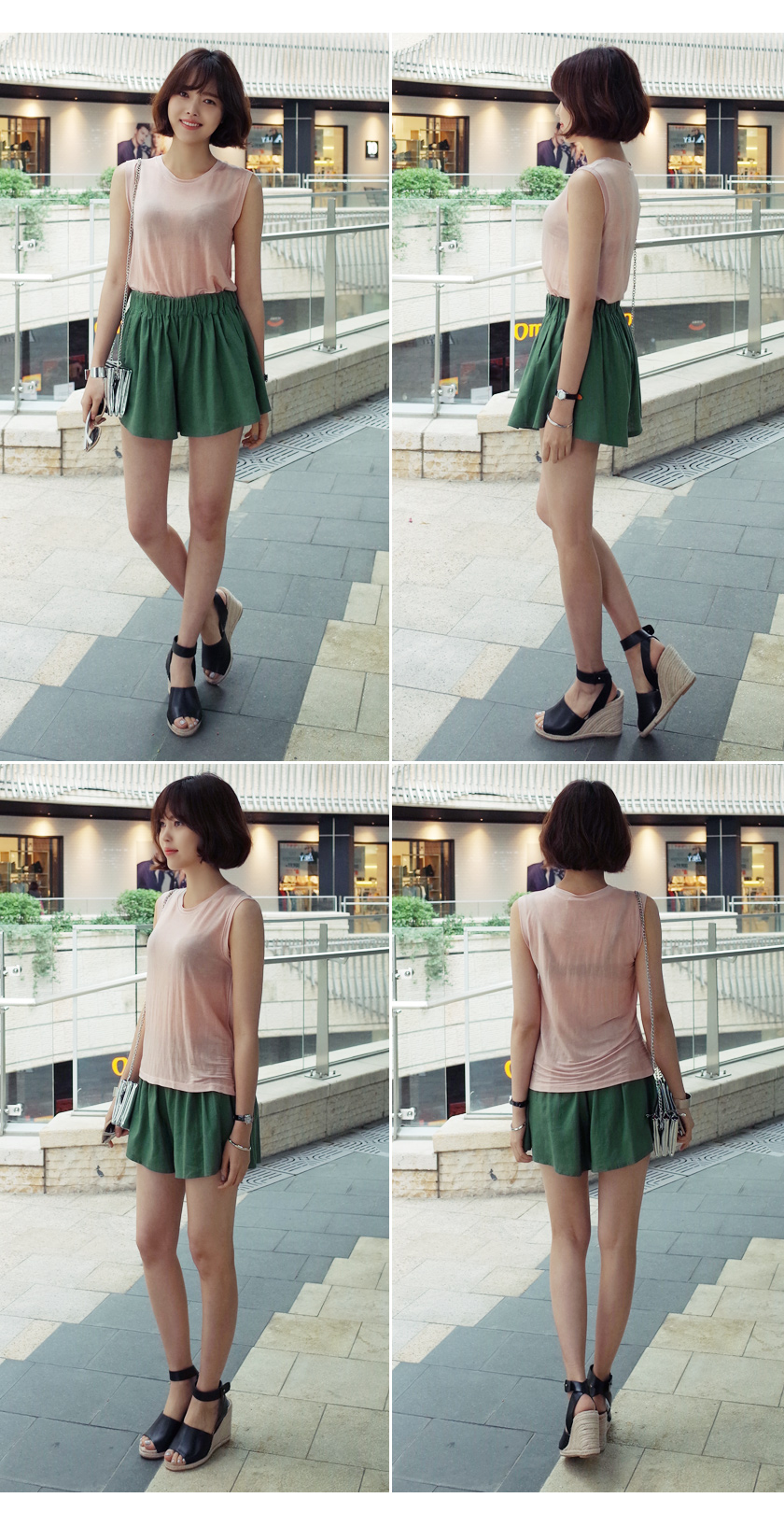 3colorsシルキーノースリーブトップス・全3色 | DHOLIC | 詳細画像15