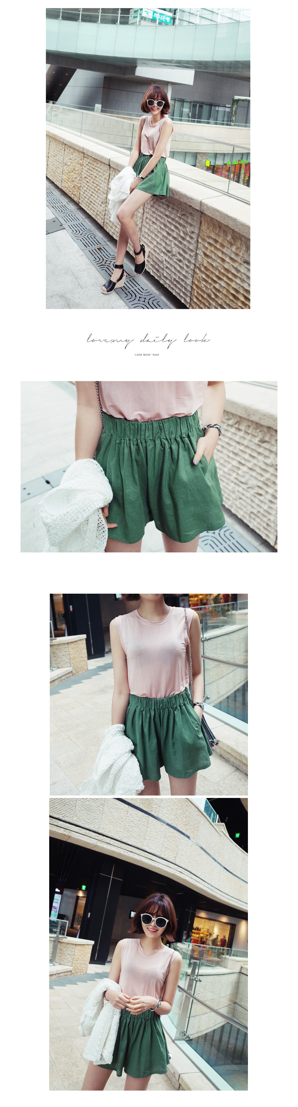 3colorsシルキーノースリーブトップス・全3色 | DHOLIC | 詳細画像9