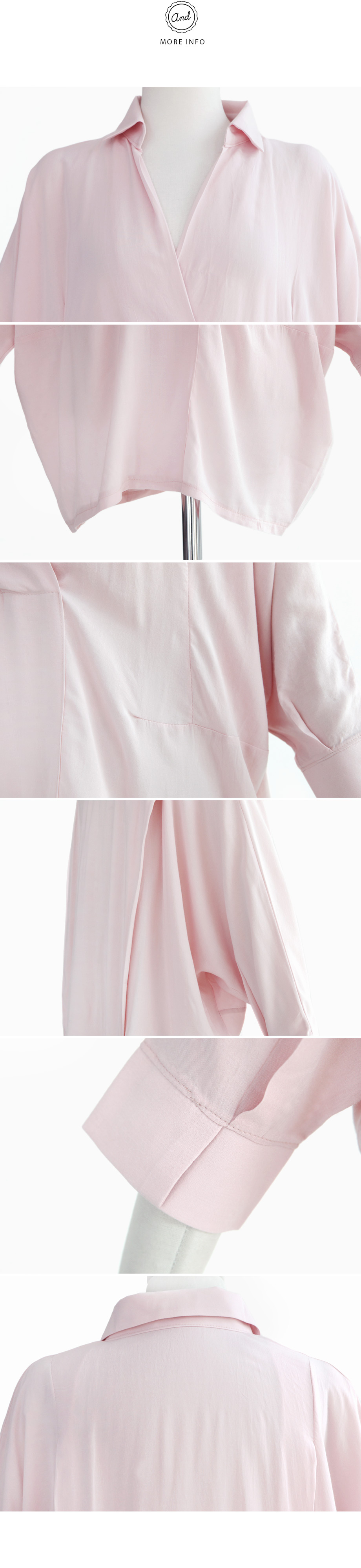 Vネックルーズフィットシャツ・全3色 | DHOLIC | 詳細画像11