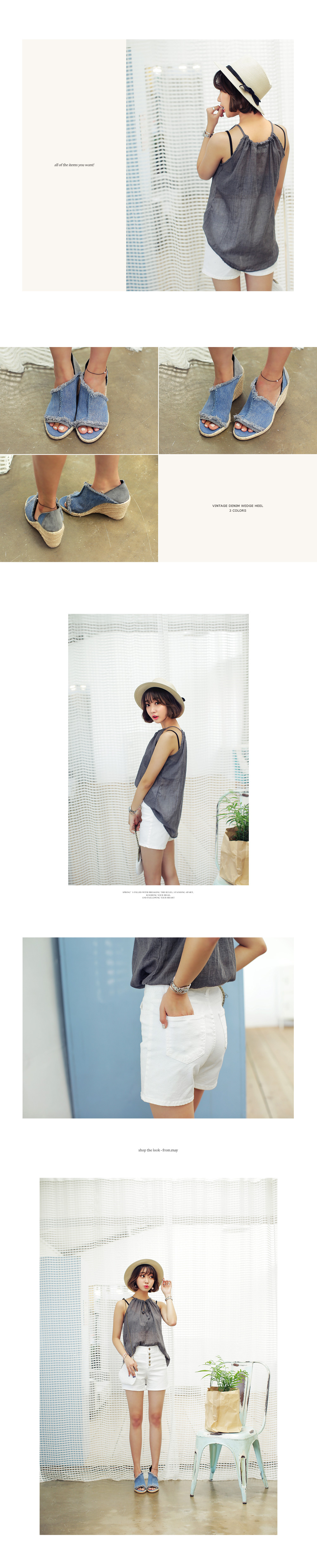 ホルターネックリンクルブラウス・全3色 | DHOLIC | 詳細画像4