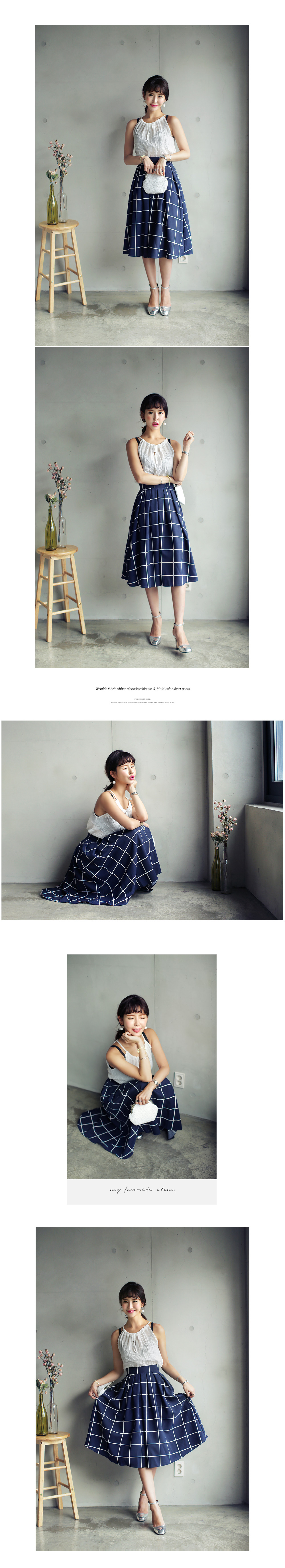 ホルターネックリンクルブラウス・全3色 | DHOLIC | 詳細画像5