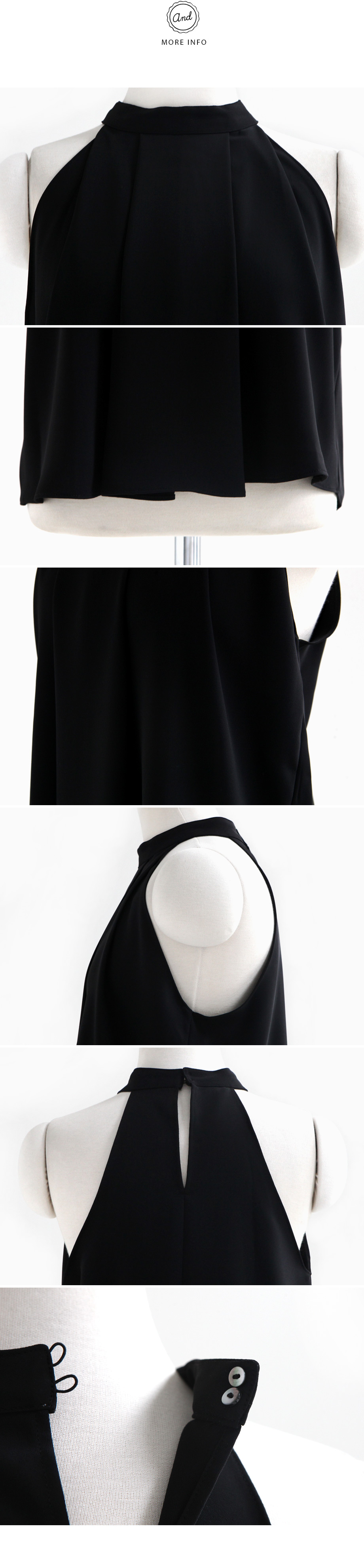 ホルターネックタックブラウス・全4色 | DHOLIC | 詳細画像10