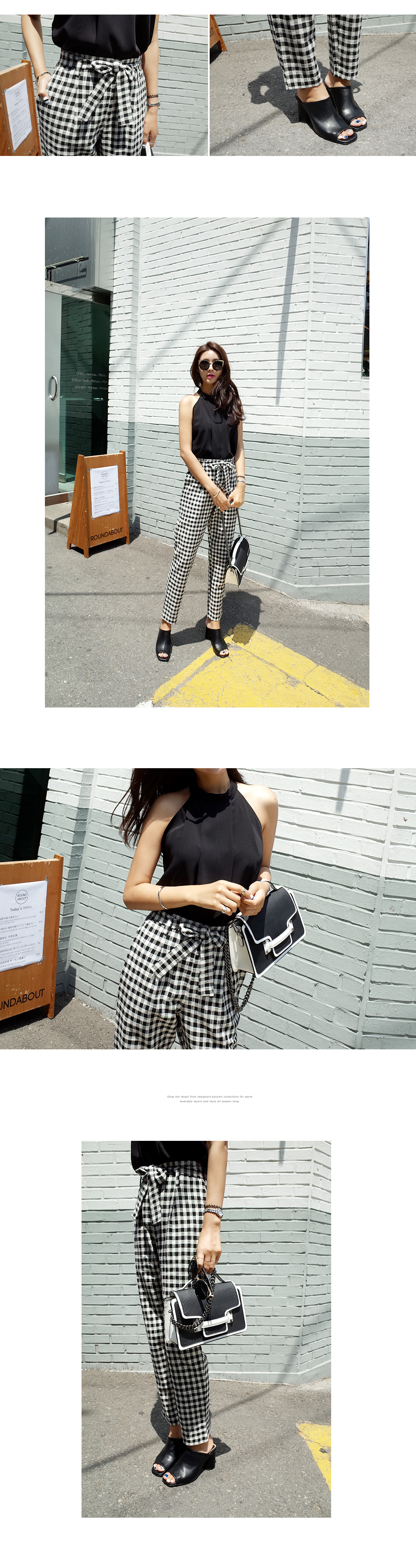 ホルターネックタックブラウス・全4色 | DHOLIC | 詳細画像5