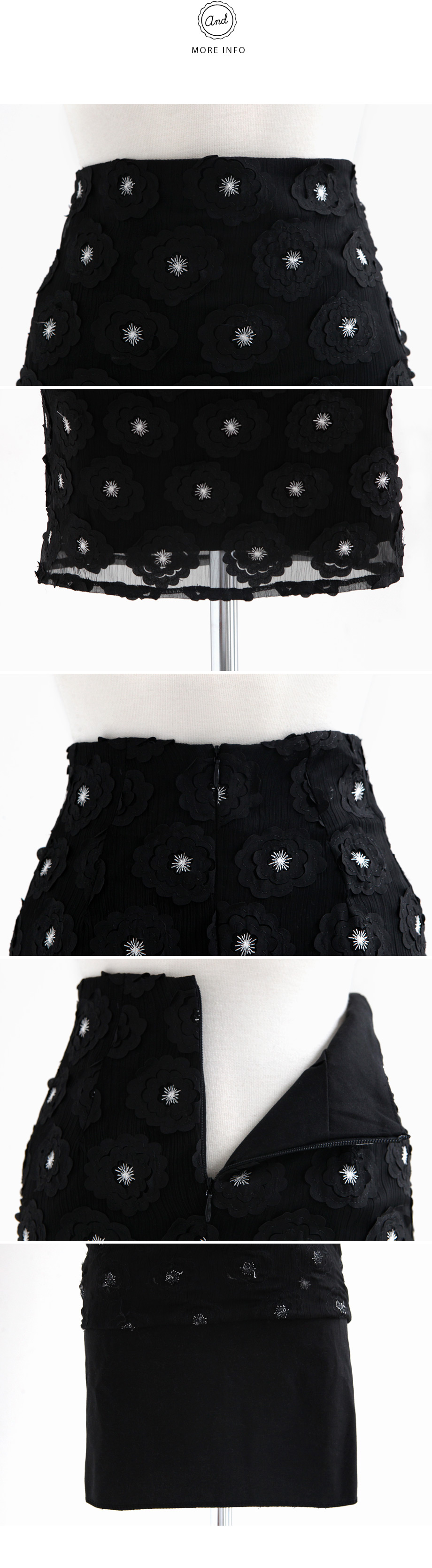 フローラル柄タイトスカート・全2色 | DHOLIC | 詳細画像9