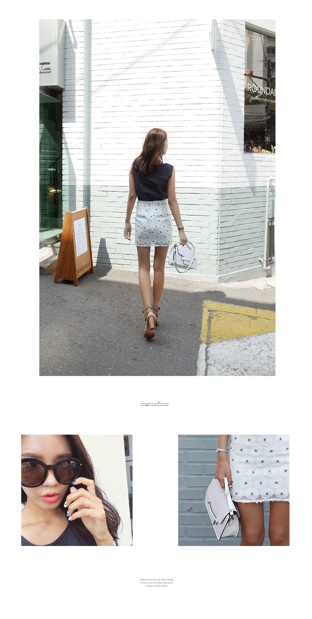 フローラル柄タイトスカート・全2色 | DHOLIC | 詳細画像6