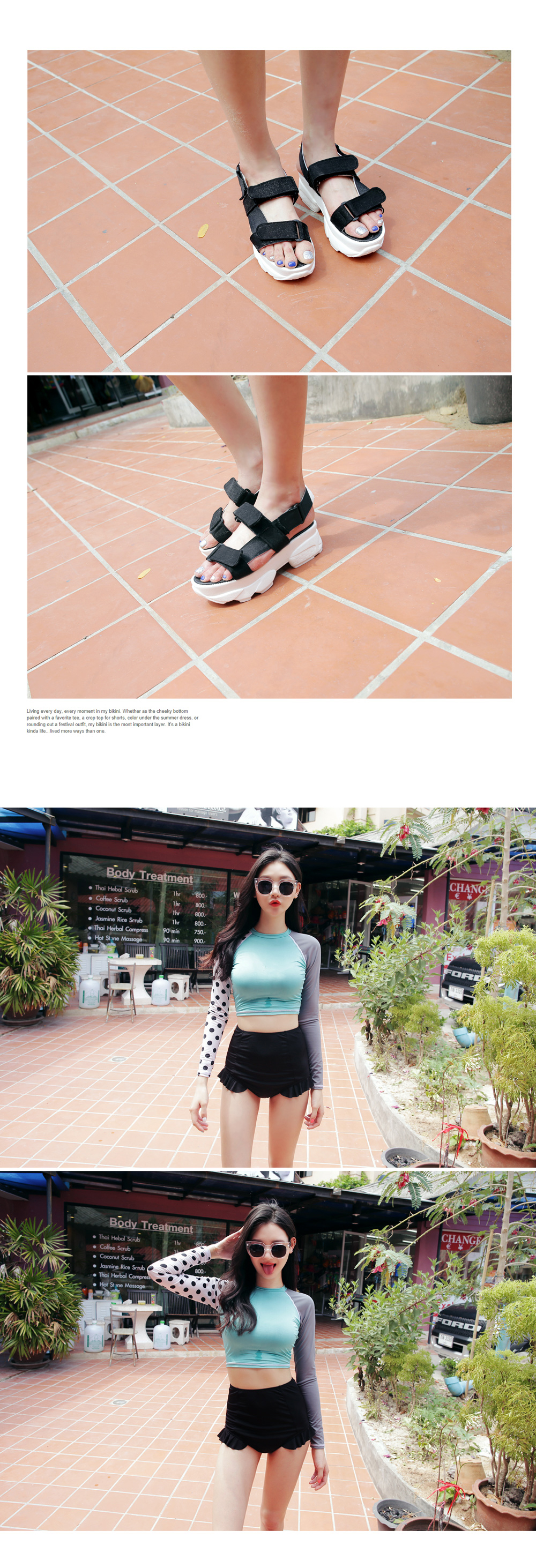 ベルクロスポーツサンダル・全4色 | DHOLIC | 詳細画像3