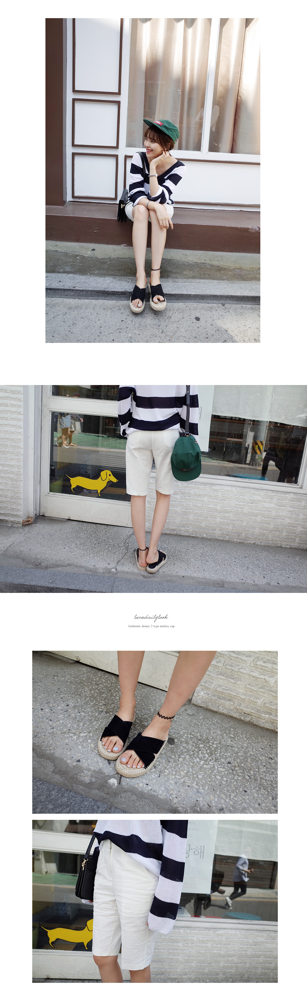 <font color=red><b>●●雑誌steady.9月号/JJ9月号掲載●●</b></font>スエード調Xストラップサンダル・全2色 | DHOLIC | 詳細画像9