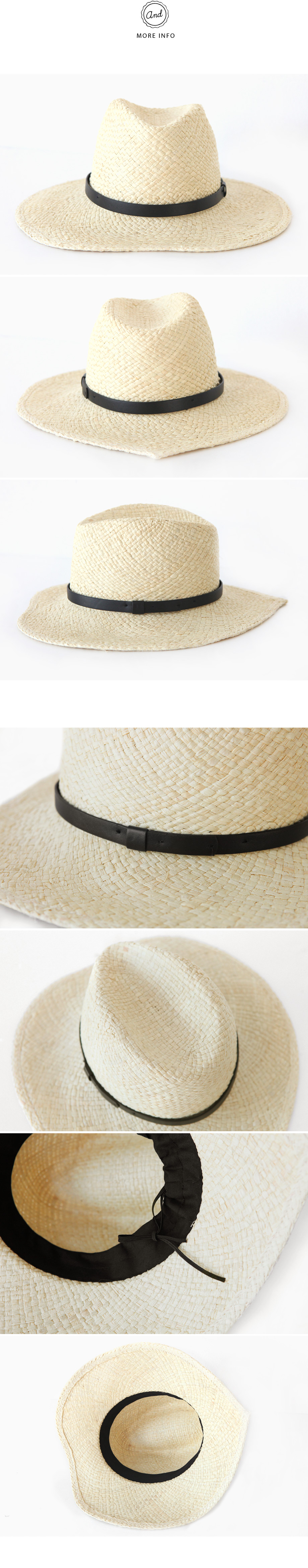 ハートモチーフストローハット・全3色 | DHOLIC | 詳細画像6