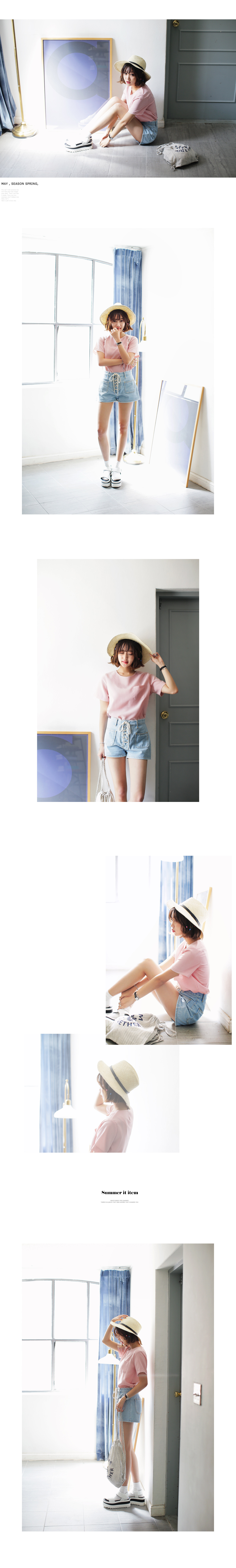 ハートモチーフストローハット・全3色 | DHOLIC | 詳細画像2