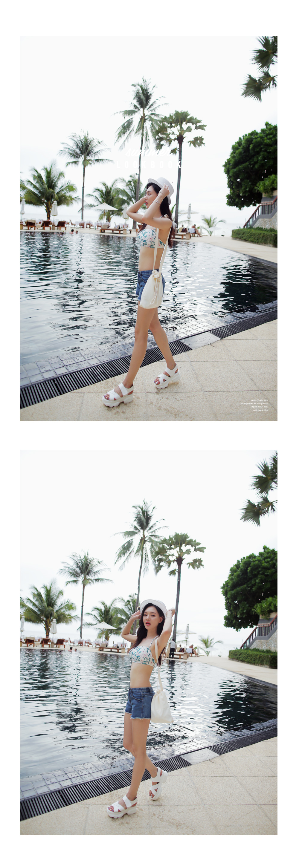 ブルーデニムショートパンツ・全1色 | DHOLIC | 詳細画像10