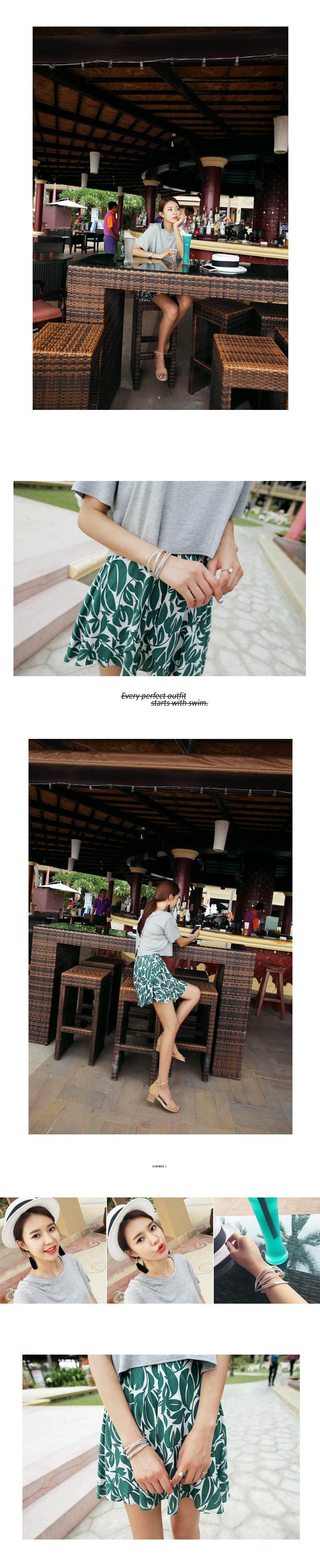 ウエストゴムフレアミニスカート・全5色 | DHOLIC | 詳細画像8