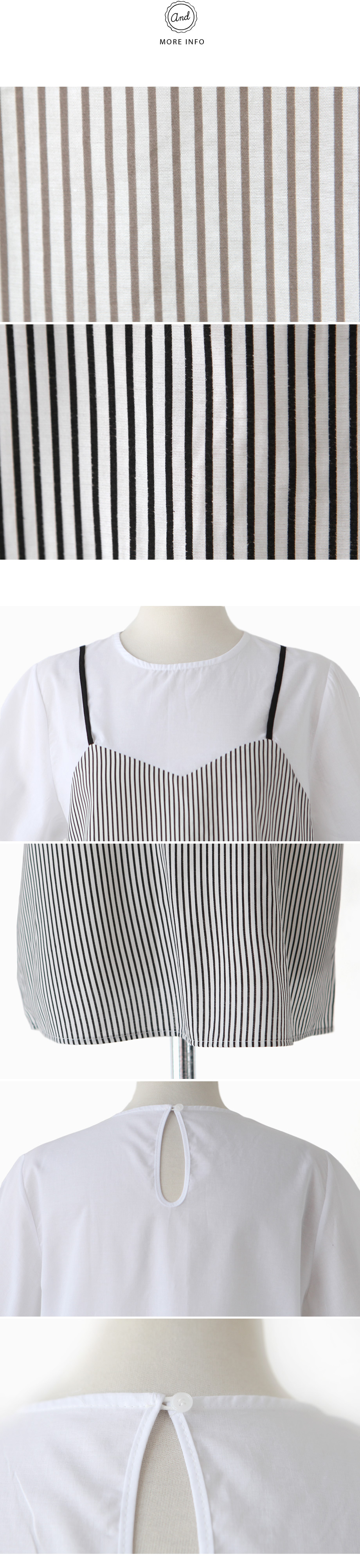 レイヤード風プリント半袖Tシャツ・全2色 | DHOLIC | 詳細画像6