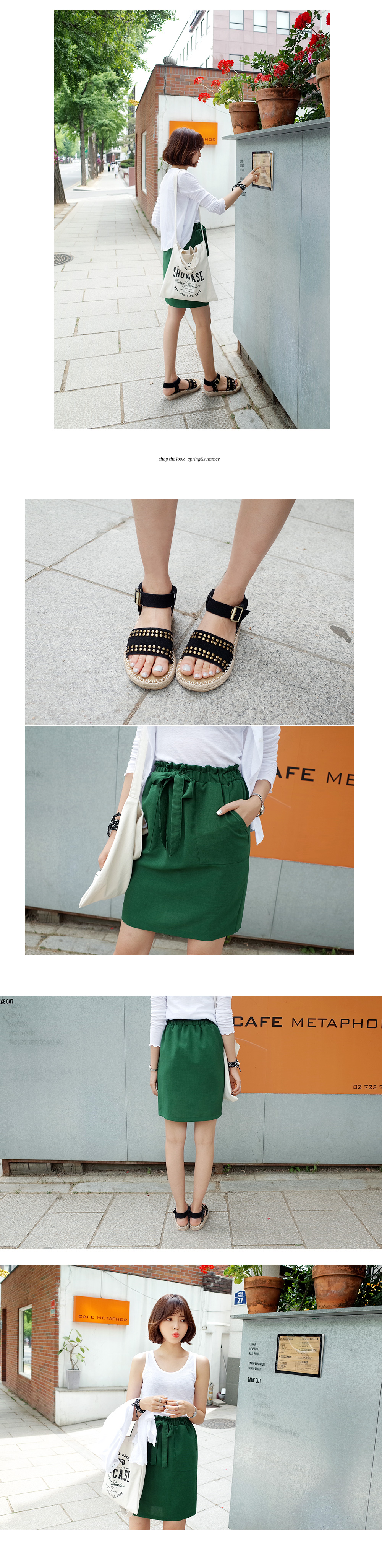 2wayストラップロゴプリントエコバッグ・全2色 | DHOLIC | 詳細画像5