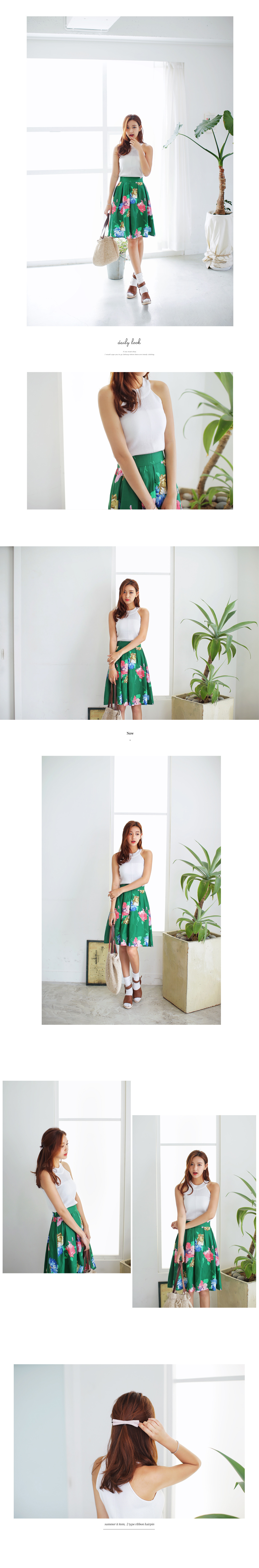 スリムアメリカンスリーブトップス・全5色 | DHOLIC | 詳細画像2