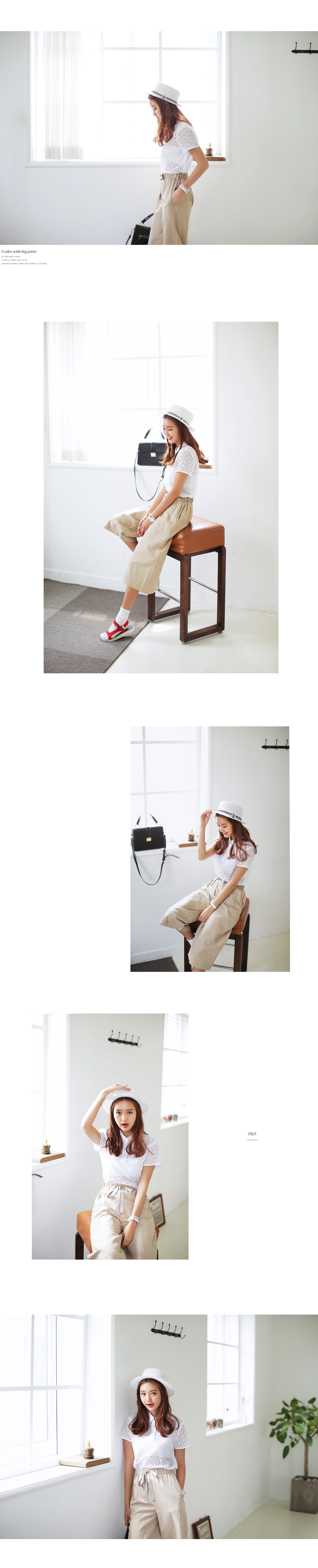 パンチングレースシャツ・全2色 | DHOLIC | 詳細画像3