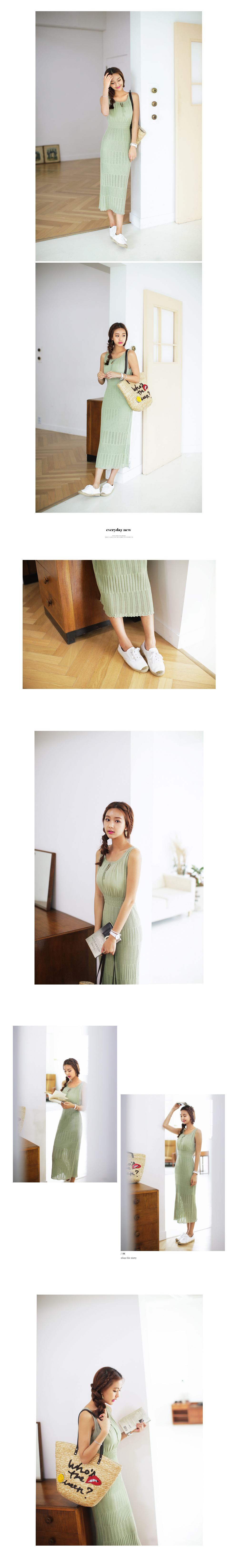 ワッペンポイントレタリングかごバッグ・全1色 | DHOLIC | 詳細画像3