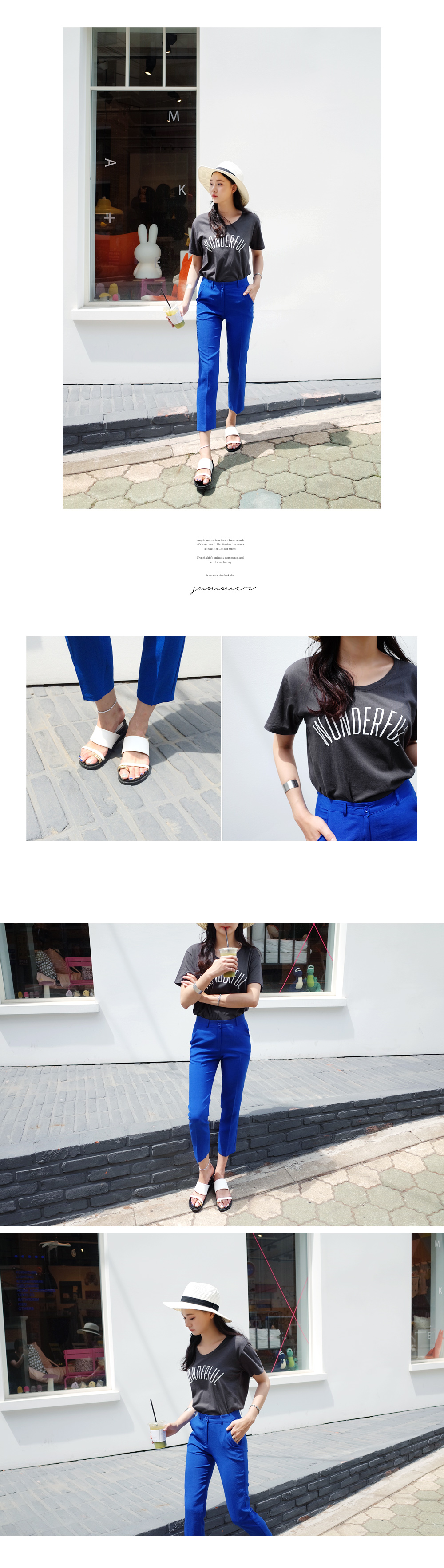 WONDERFULロゴTシャツ・全3色 | DHOLIC | 詳細画像4