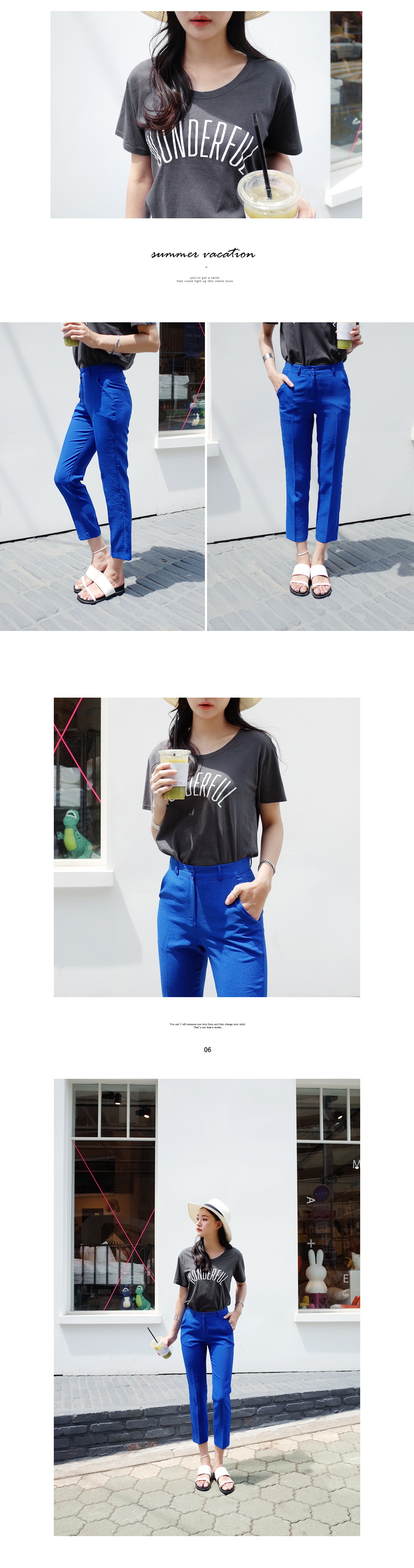 WONDERFULロゴTシャツ・全3色 | DHOLIC | 詳細画像5