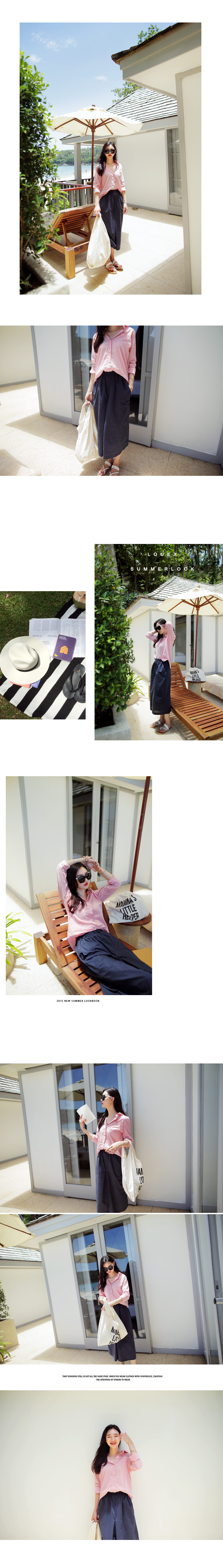 ストライププリントオーバーシャツ・全5色 | DHOLIC | 詳細画像4