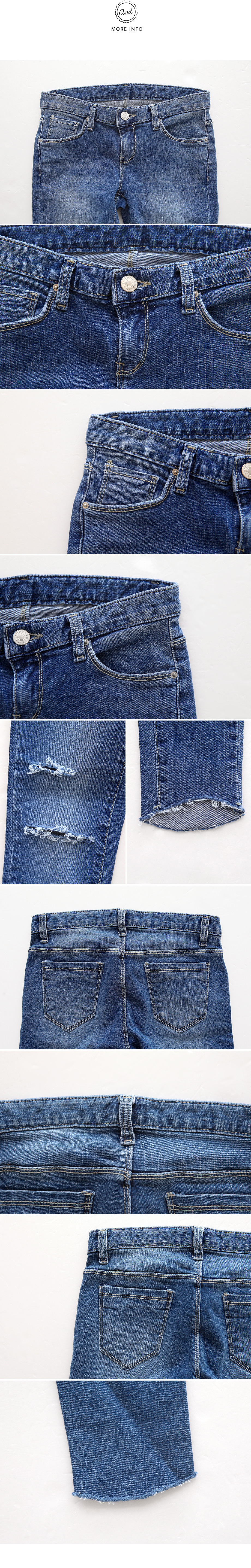 988 ニーカットスキニージーンズ・全2色 | DHOLIC | 詳細画像10