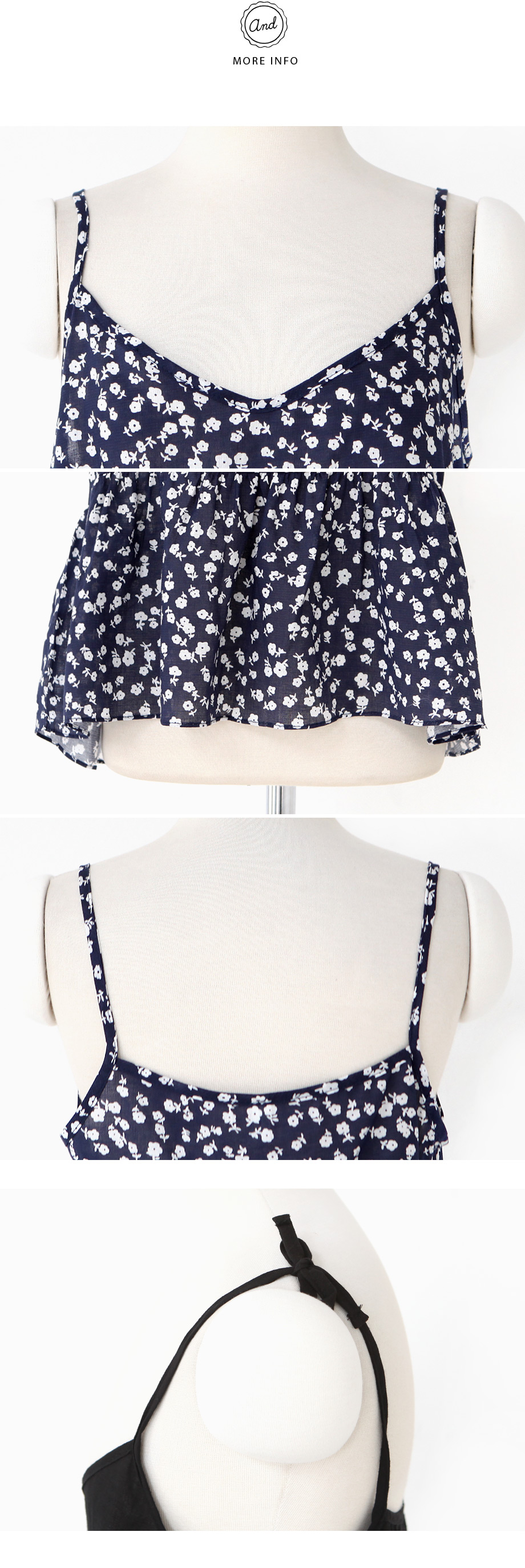 ストラップフレアビスチェ・全4色 | DHOLIC | 詳細画像7