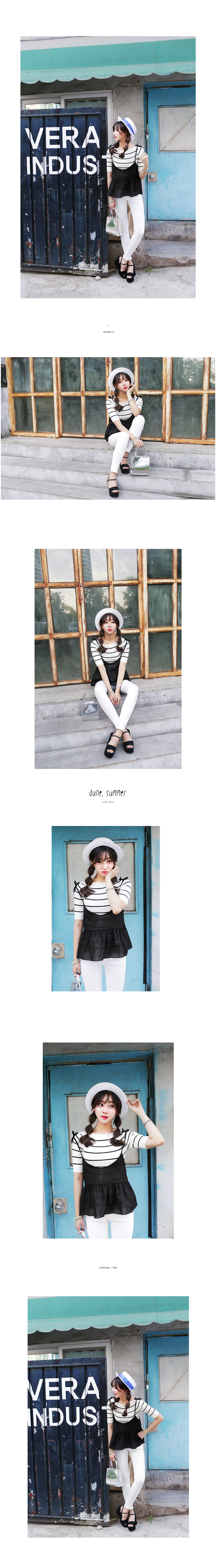 ストラップフレアビスチェ・全4色 | DHOLIC | 詳細画像5