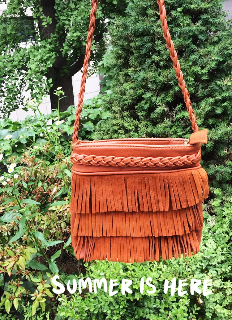 フリンジショルダーミニバッグ・全2色 | DHOLIC | 詳細画像1