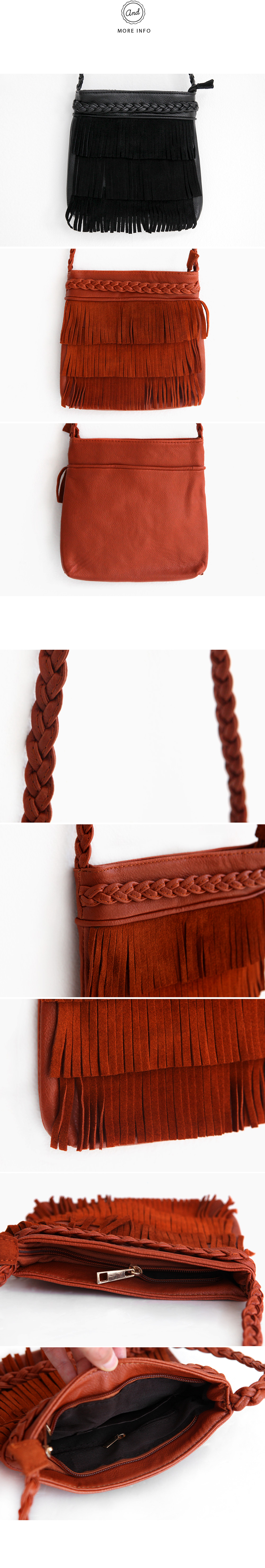 フリンジショルダーミニバッグ・全2色 | DHOLIC | 詳細画像8