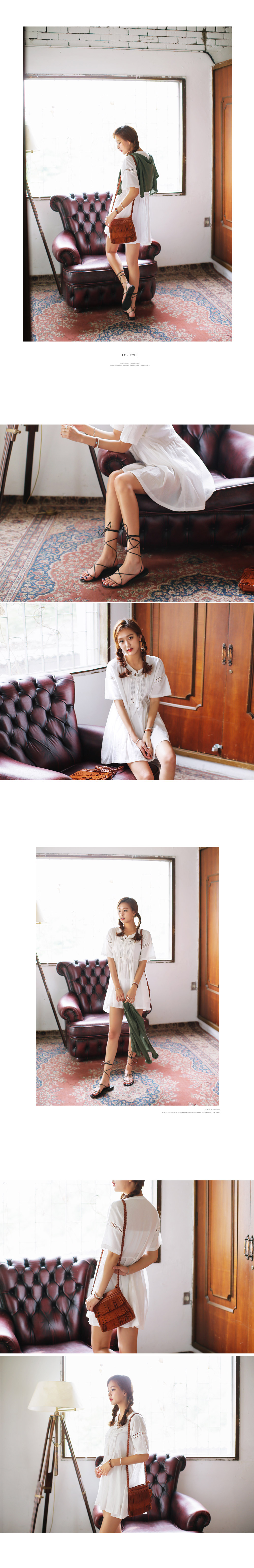 フリンジショルダーミニバッグ・全2色 | DHOLIC | 詳細画像4