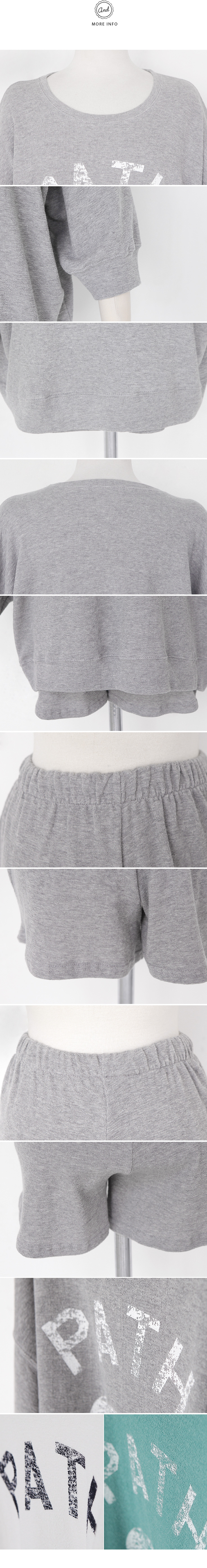 PATHロゴトップス&ショートパンツセットアップ・全3色 | DHOLIC | 詳細画像9