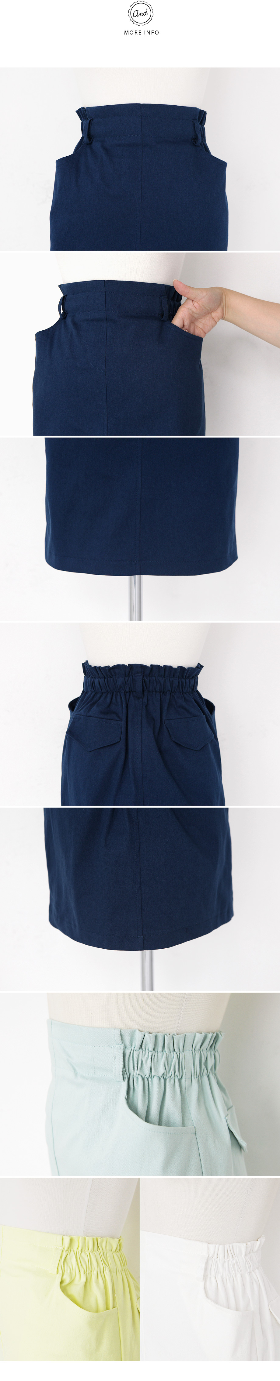 ポケットポイントボックススカート・全4色 | DHOLIC | 詳細画像12