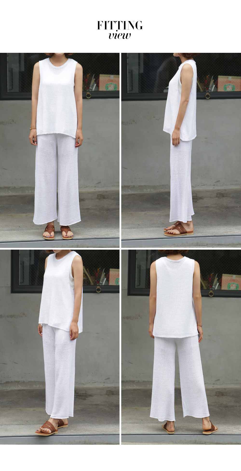 サマーニットセットアップ・全4色 | DHOLIC PLUS | 詳細画像5