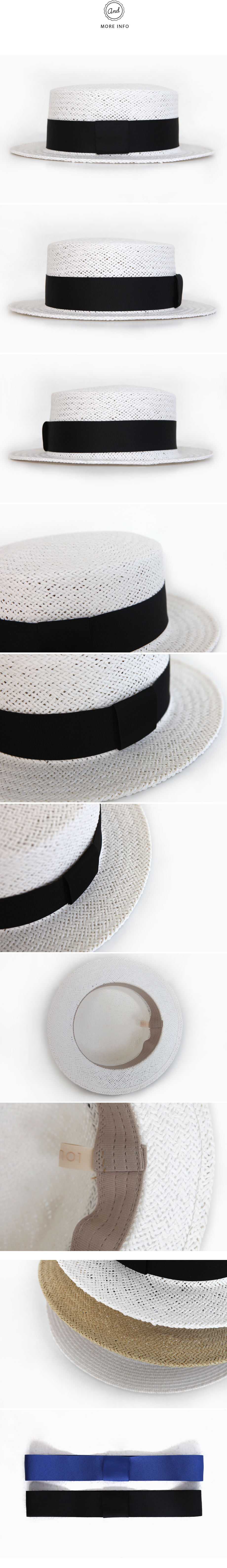 リボンsetストローハット・全3色 | DHOLIC | 詳細画像14