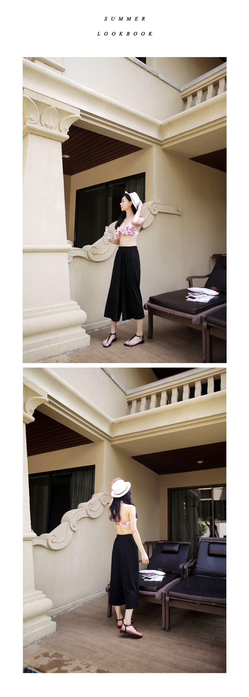 リボンsetストローハット・全3色 | DHOLIC | 詳細画像7