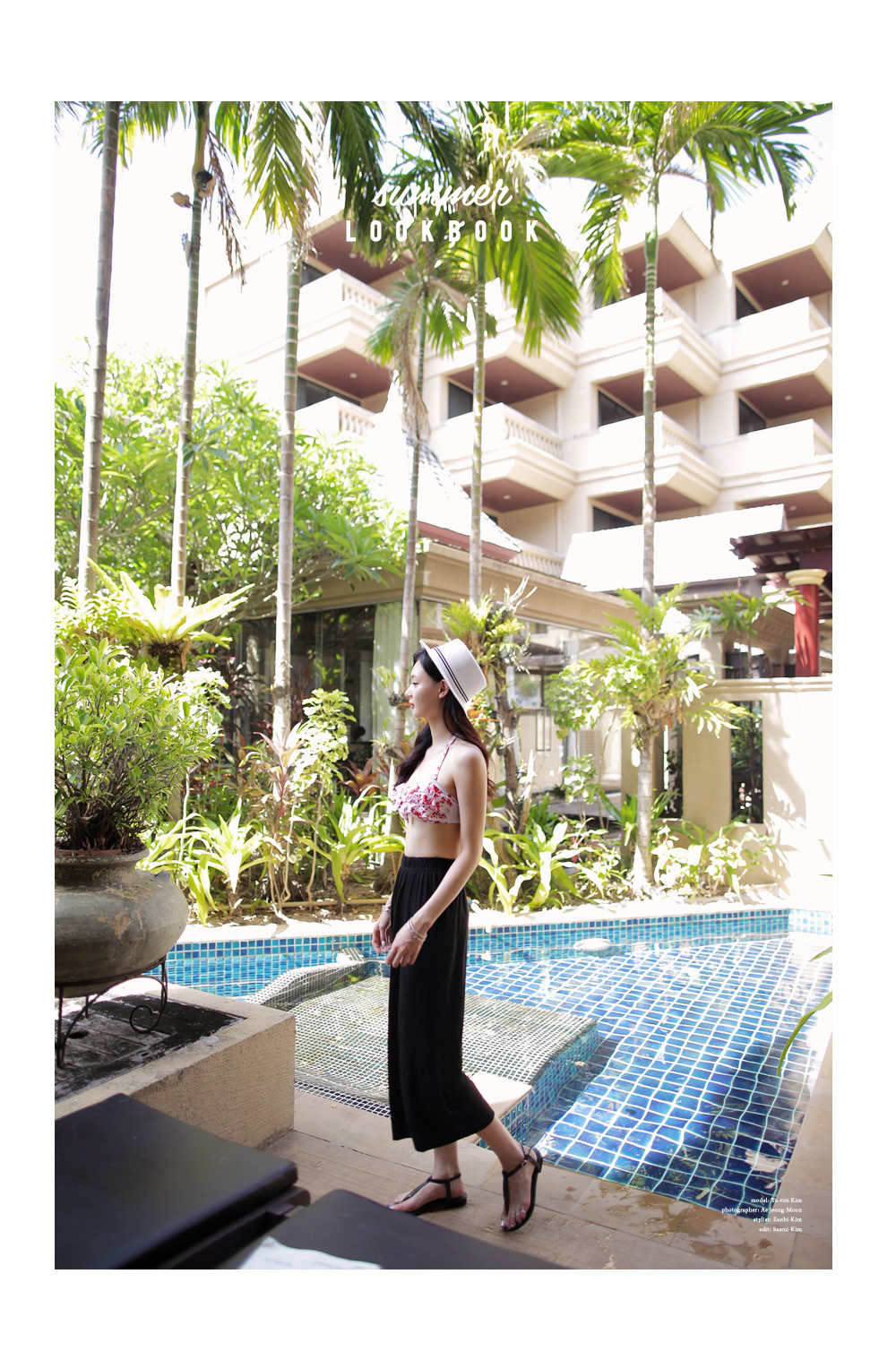 リボンsetストローハット・全3色 | DHOLIC | 詳細画像8