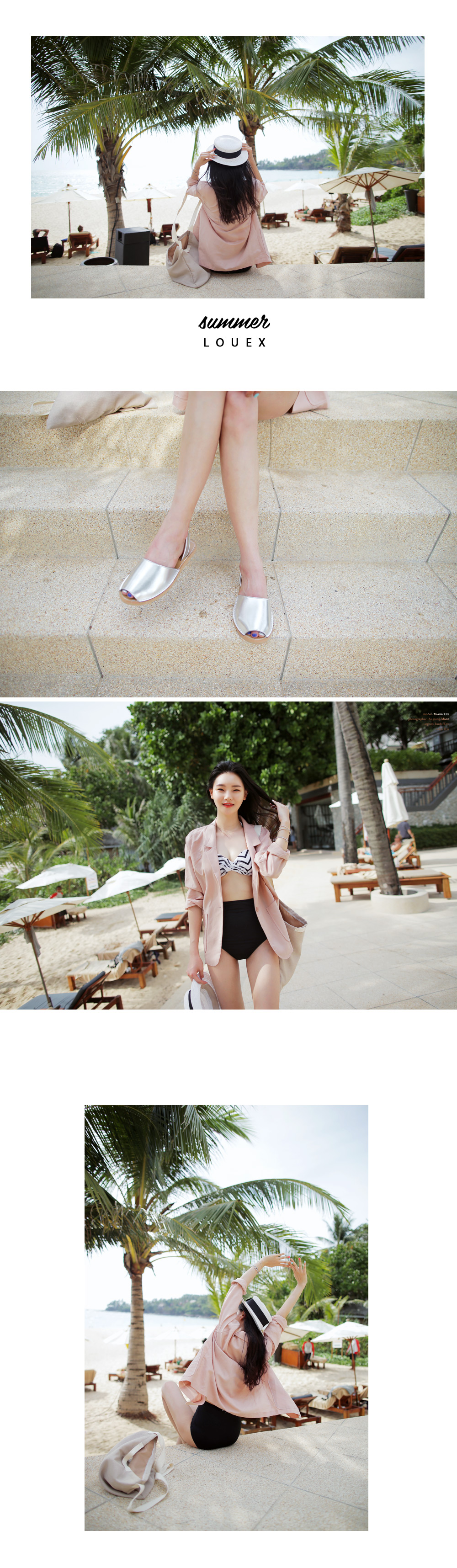 リボンsetストローハット・全3色 | DHOLIC | 詳細画像10