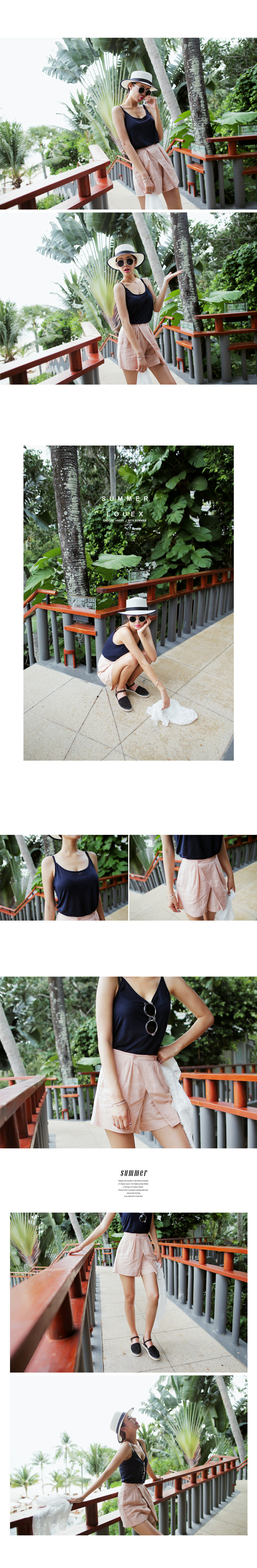 パイピングアイボリーストローハット・全1色 | DHOLIC | 詳細画像3