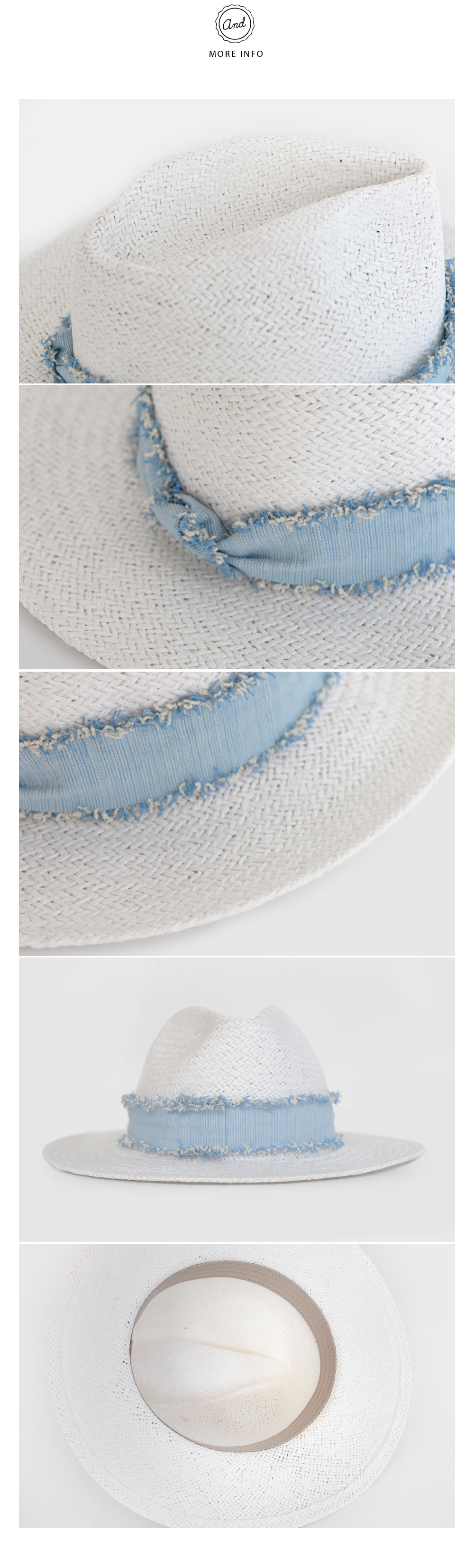 リボンペーパーヤーンストローハット・全2色 | DHOLIC | 詳細画像14