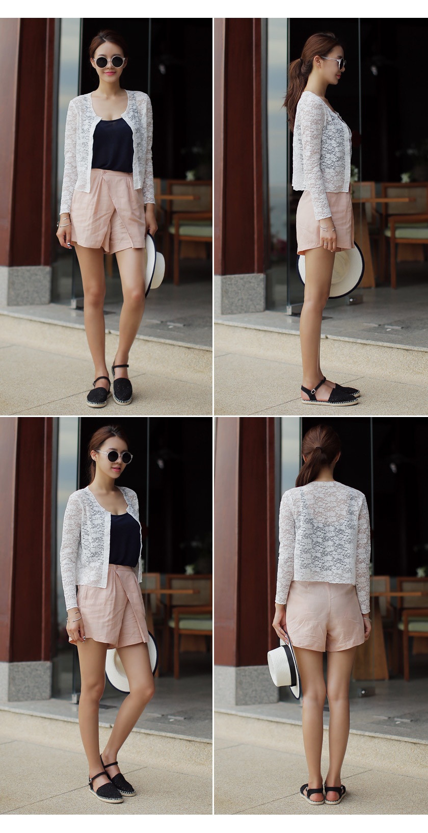 総レースショートカーディガン・全2色 | DHOLIC | 詳細画像8