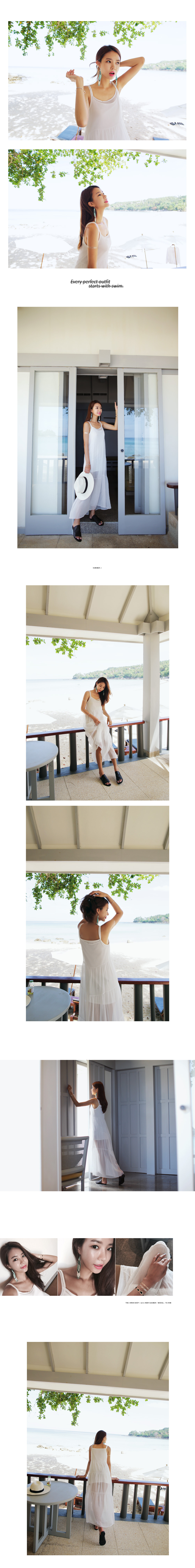 インナーsetシースルーマキシワンピース・全2色 | DHOLIC | 詳細画像4