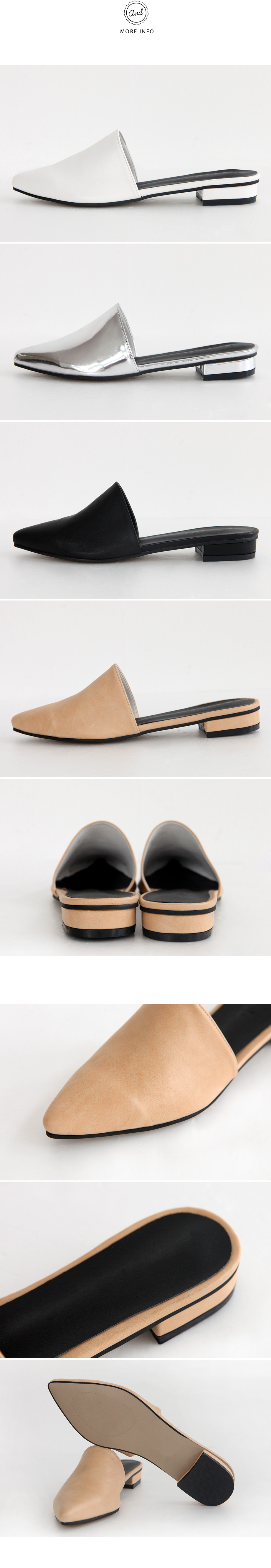 ポインテッドトゥスライドサンダル・全4色 | DHOLIC | 詳細画像5